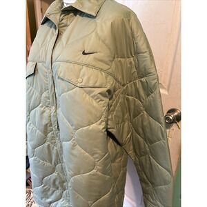 Nike Sage Green Puffer Jacket